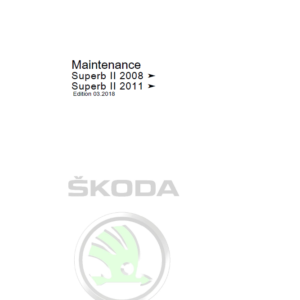 SKODA SUPERB II (3T, 3T0, 68, 37) Repair Service Manual - Image 3