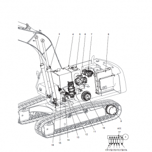 Sany SY155U Hydraulic Excavator Repair Service Manual - Image 3