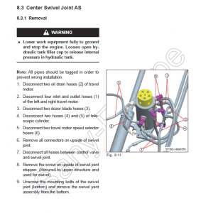 Sany SY18C Hydraulic Excavator Repair Service Manual - Image 4