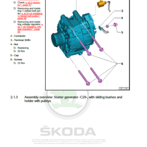 SKODA OCTAVIA IV (NX) Repair Service Manual - Image 4