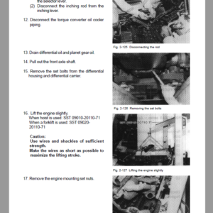 Toyota FDC33, FDC35, FDC40, FDC45 Forklift Repair Service Manual - Image 3