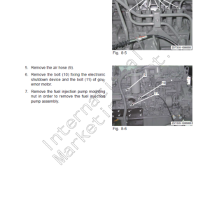 Sany SY365H-9, SY365BH-9 Hydraulic Excavator Repair Service Manual - Image 5