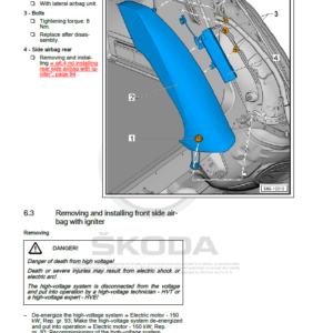 SKODA ENYAQ (5A, 5AC, 5AZ) Repair Service Manual - Image 4