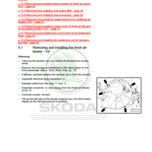 SKODA RAPID (NH) Repair Service Manual - Image 5