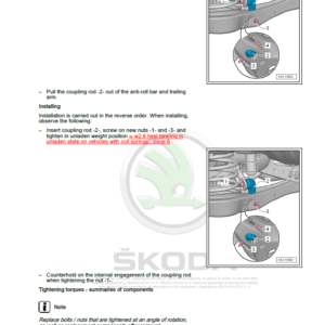 SKODA SUPERB III (3V) Repair Service Manual - Image 5