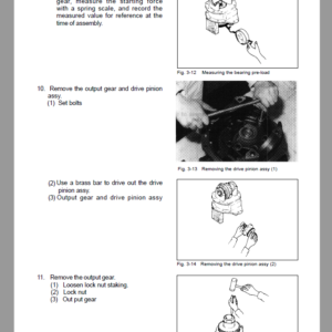 Toyota FDC33, FDC35, FDC40, FDC45 Forklift Repair Service Manual - Image 4