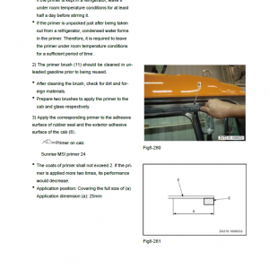 Sany SY80U Hydraulic Excavator Repair Service Manual - Image 5