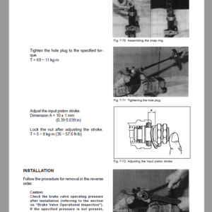 Toyota FDC33, FDC35, FDC40, FDC45 Forklift Repair Service Manual - Image 5