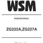 Kubota ZG222A, ZG227A Mower Workshop Service Manual