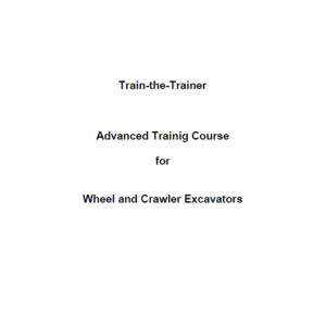 O&K Wheel and Crawler Excavators Training Manual