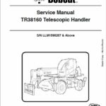 Bobcat TR38160, TR38160 EVO versaHANDLER Telescopic Service Repair Manual