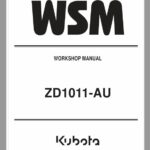 Kubota ZD1011-AU Mower Workshop Repair Manual