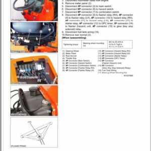 Kubota L4400, L4400HST, L4400, L4400HSTHST Tractor Workshop Repair Manual - Image 3