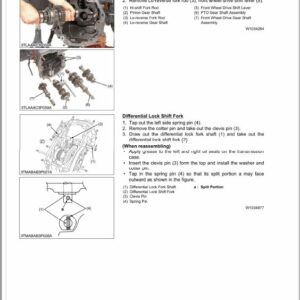 Kubota L4400, L4400HST, L4400, L4400HSTHST Tractor Workshop Repair Manual - Image 4