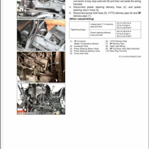 Kubota L4600 Tractor Workshop Repair Manual - Image 3