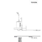 Toyota 6HBW30, 6HBE30, 6HBC30, 6HBE40, 6HBC40, 6TB50 Pallet Jack Repair Manual - Image 2