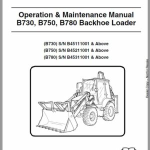 Bobcat B730, B750, B780 Loader Service Repair Manual - Image 2