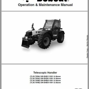 Bobcat TL30.70 versaHANDLER Telecospic Service Repair Manual - Image 2