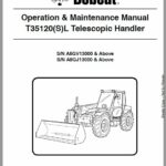 Bobcat T35.120SL MP versaHANDLER Telescopic Service Repair Manual - Image 2