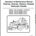 Bobcat TR35160, TR40250, TR45190, TR50210 versaHANDLER Telescopic Service Repair Manual - Image 2