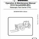 Bobcat V519 versaHANDLER Telescopic Service Repair Manual - Image 2