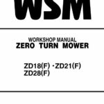 Kubota ZD18F, ZD21F, ZD25F, ZD28F Mower Workshop Repair Manual - Image 2