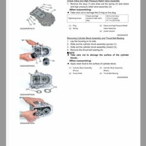 Kubota ZG20, ZG23 Zero Turn Mower Workshop Repair Manual - Image 2