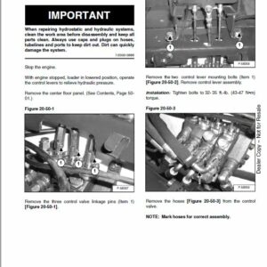 Bobcat BL370 (B-Series) Loader Service Repair Manual - Image 3