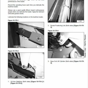 Bobcat BL570 (B-Series) Loader Service Repair Manual - Image 3