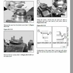 Bobcat TL30.70 versaHANDLER Telecospic Service Repair Manual - Image 3