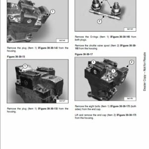 Bobcat T36.120SL, T36.120SLRB versaHANDLER Telescopic Service Repair Manual - Image 3