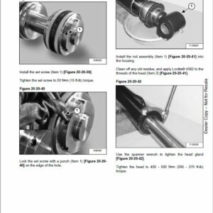 Bobcat TL360, TL360X, TL470, TL470X, TL470HF, TL470XHF Telescopic Service Repair Manual - Image 3