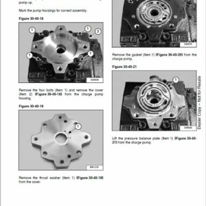 Bobcat TL38.70, TL38.70X versaHANDLER Telescopic Service Repair Manual - Image 3