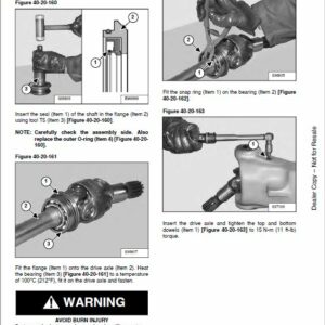 Bobcat TR35160, TR40250, TR45190, TR50210 versaHANDLER Telescopic Service Repair Manual - Image 3