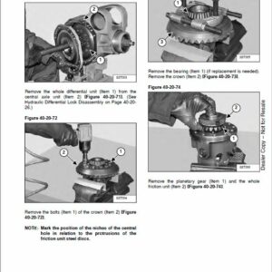 Bobcat TR38160, TR38160 EVO versaHANDLER Telescopic Service Repair Manual - Image 3