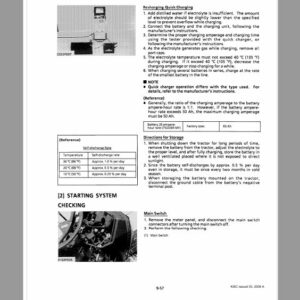 Kubota L35, TL720, BT900 Tractor Workshop Repair Manual - Image 3