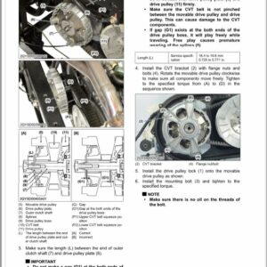 Kubota RTV-XG850 Utility Vehicle Workshop Service Repair Manual - Image 3