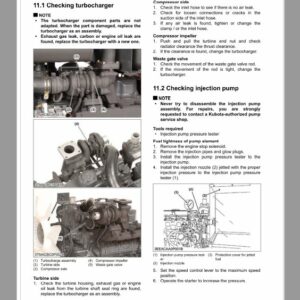 Kubota MX5200 Tractor Workshop Service Repair Manual - Image 3