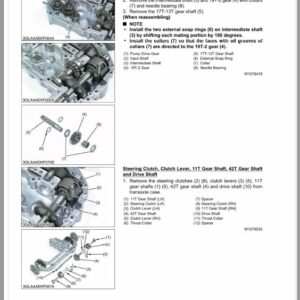 Kubota GR2100 Lawn Mower Workshop Service Repair Manual - Image 3