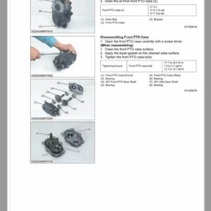 Kubota GZD21 Zero Turn Mower Workshop Repair Manual - Image 3