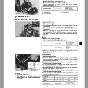 Kubota T1600H Lawn Mower Workshop Repair Manual - Image 3