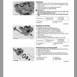 Kubota TG1860, TG1860G Lawn Mower Workshop Repair Manual - Image 3