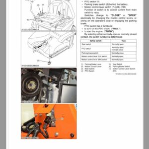 Kubota Z122R-AU Zero Turn Mower Workshop Repair Manual - Image 3