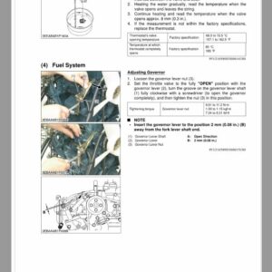 Kubota ZG332 Zero Turn Mower Workshop Repair Manual - Image 3