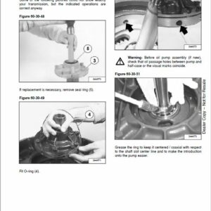 Bobcat B700 Loader Service Repair Manual - Image 4