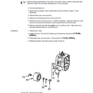 Toyota 6HBW20 Powered Pallet Walkie Service Repair Manual - Image 4