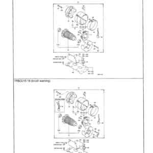 Toyota 7FBCU30, 7FBCU32, 7FBCU35, 7FBCU45, 7FBCU55 Forklift Repair Manual - Image 4