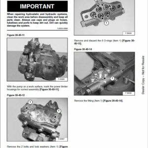 Bobcat BL275 Loader Service Repair Manual - Image 4