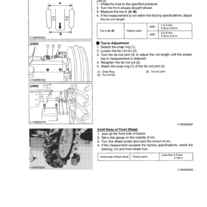 Kubota M4700, M5400 Tractor Workshop Service Repair Manual - Image 4