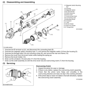 Kubota ZD18F, ZD21F, ZD25F, ZD28F Mower Workshop Service Manual - Image 4